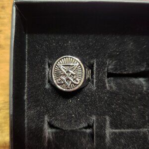 Lucifer Nephilim Seal Stainless Steel Ring Jewelry Size 8.5